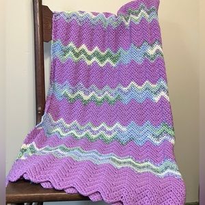 Vintage Lavender Afghan
